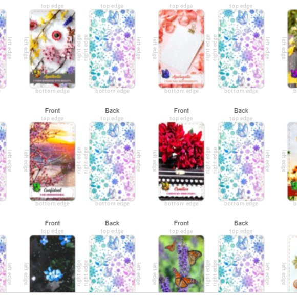 Feelings in Bloom Oracle Deck | Love Messages | Soulmates | 53 Cards | NEW - Picture 6 of 11